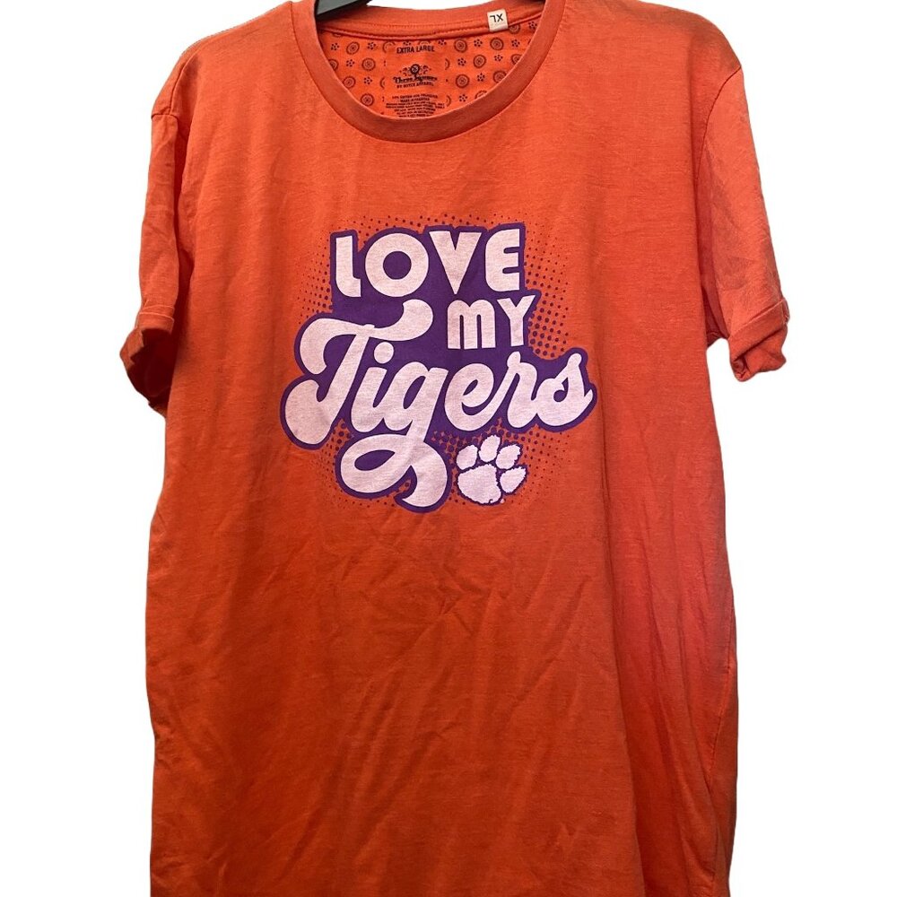Clemson University Three Square by Royce Apparel Tee Shirt, XL